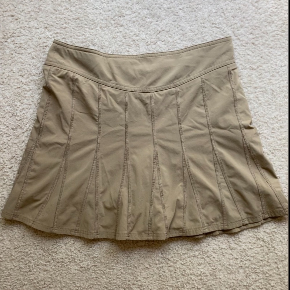 Athleta Tan Tennis Skirt
